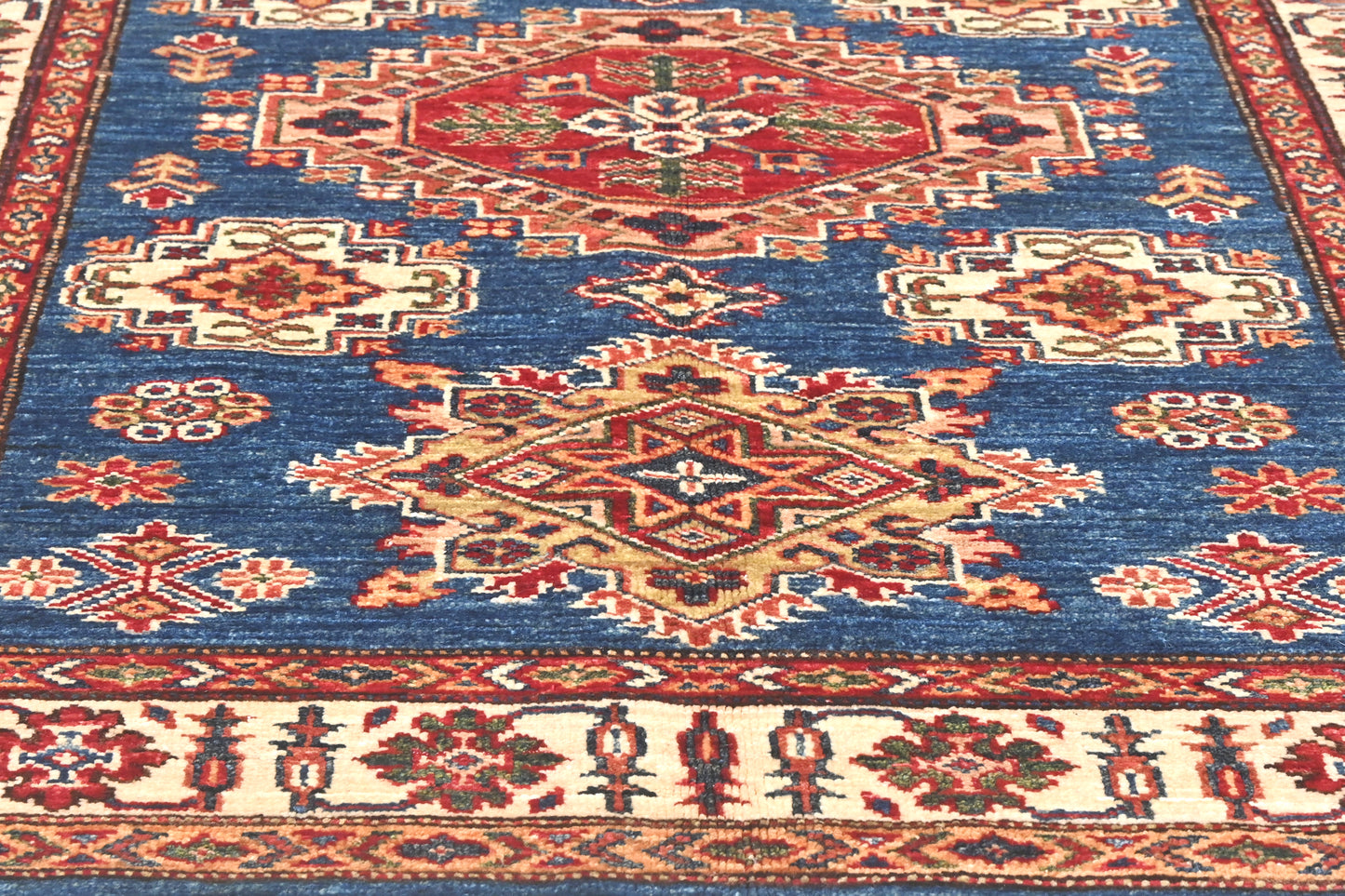 Afghan Kazak Rug (151 x 102cm)