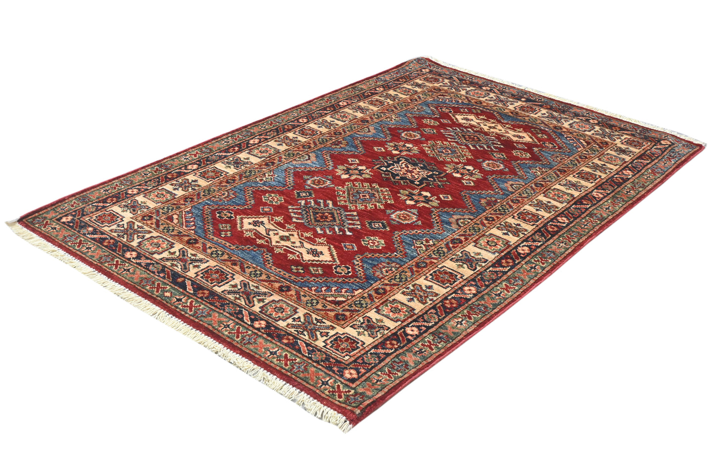 Afghan Kazak Rug (152 x 101cm)
