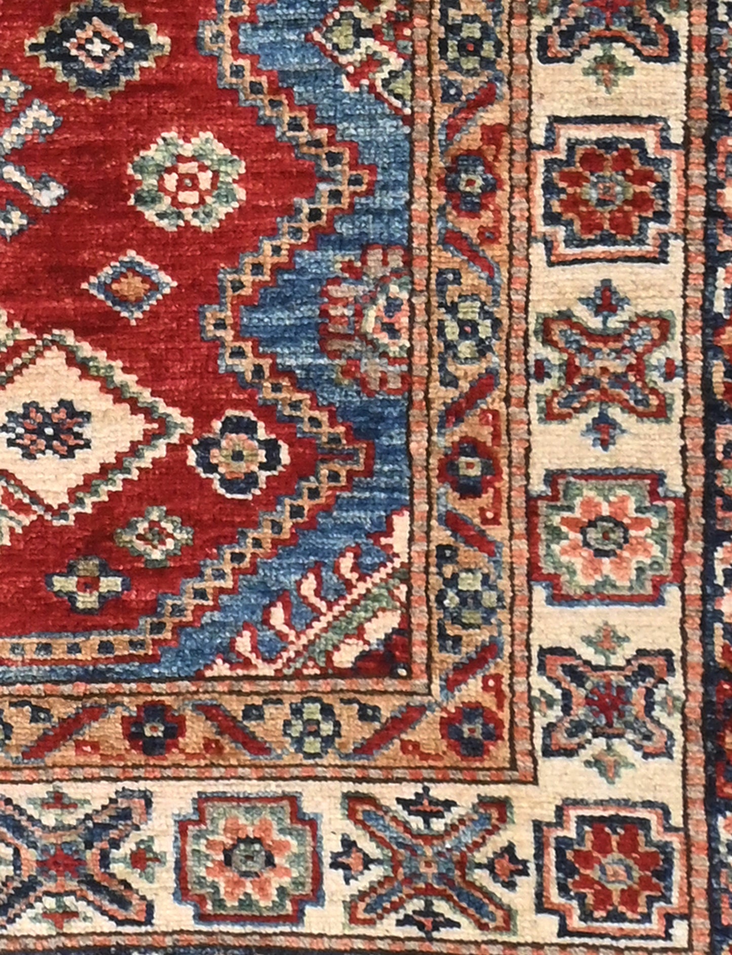 Afghan Kazak Rug (152 x 101cm)