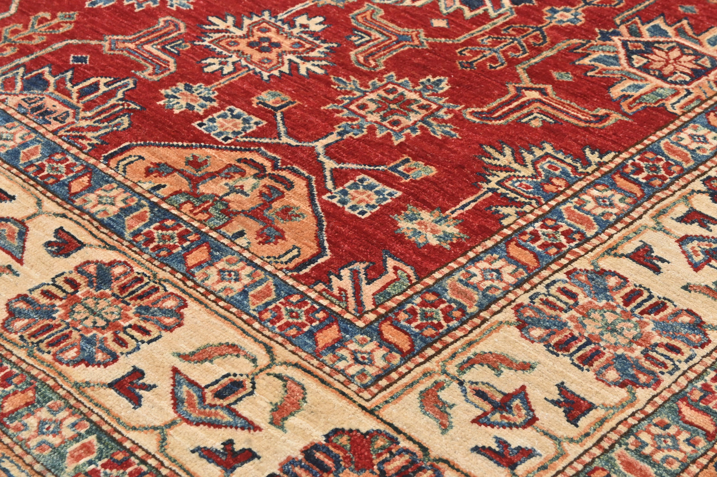 Afghan Kazak Rug (278 x 186cm)