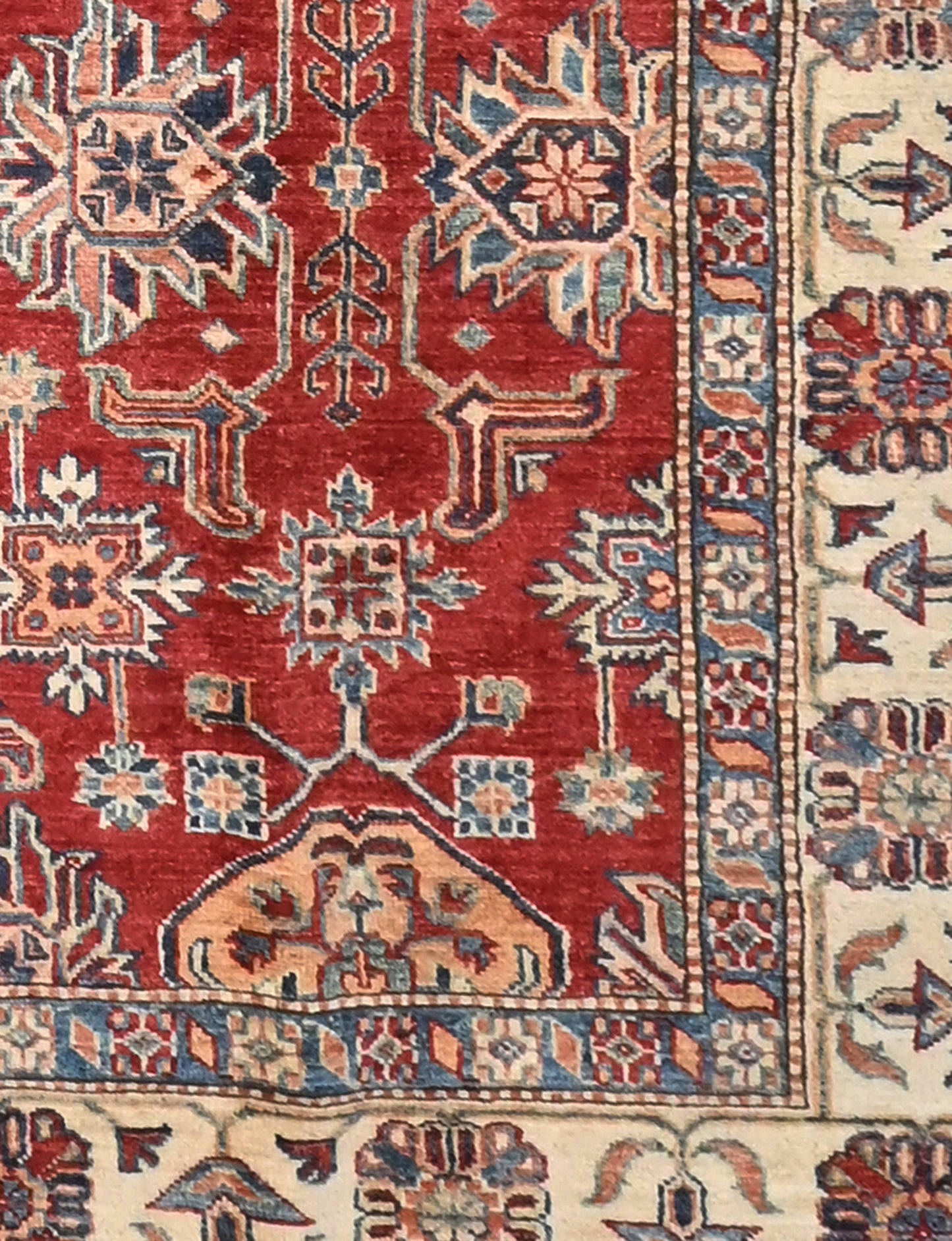 Afghan Kazak Rug (278 x 186cm)