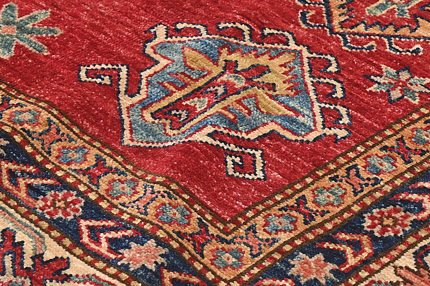 Afghan Kazak Rug (238 x 171cm)