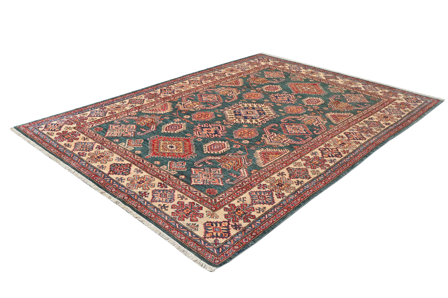Afghan Kazak Rug (240 x 174cm)