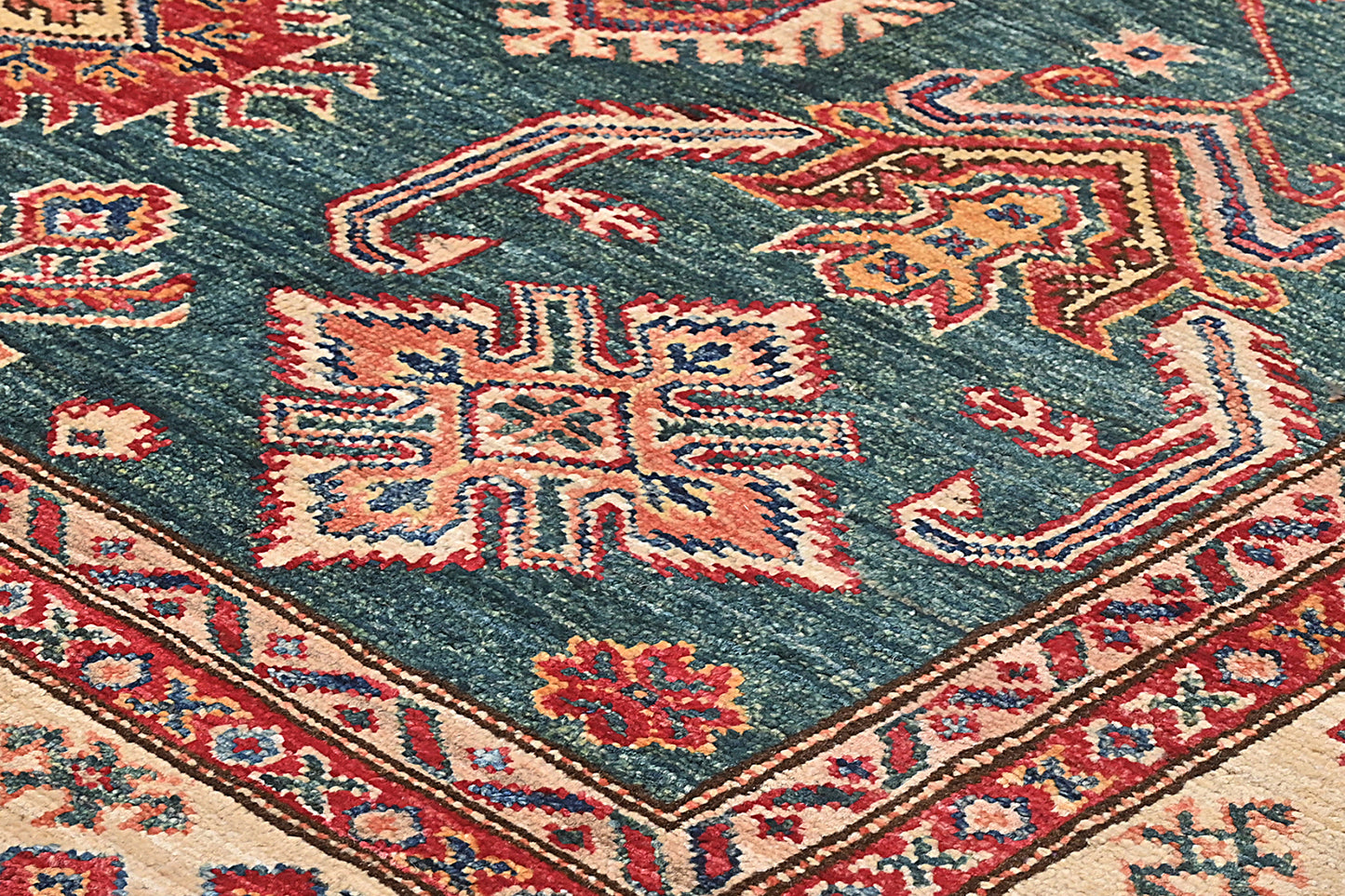 Afghan Kazak Rug (240 x 174cm)