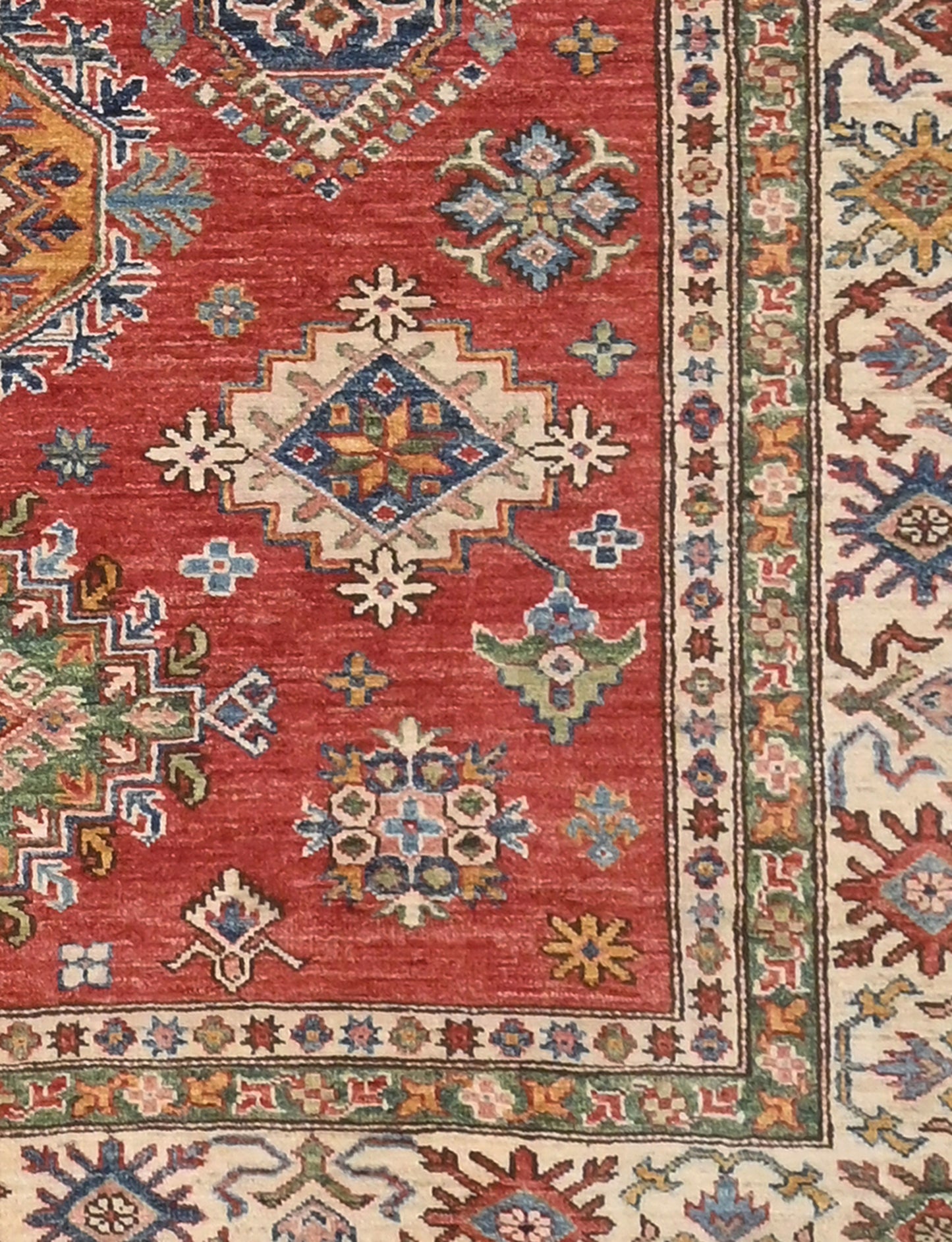 Afghan Kazak Rug (239 x 175cm)
