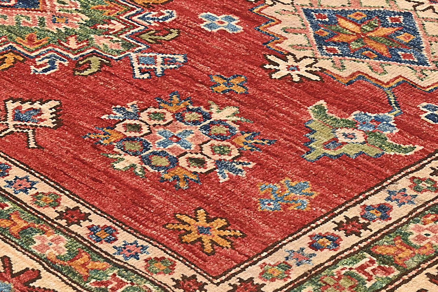 Afghan Kazak Rug (239 x 175cm)