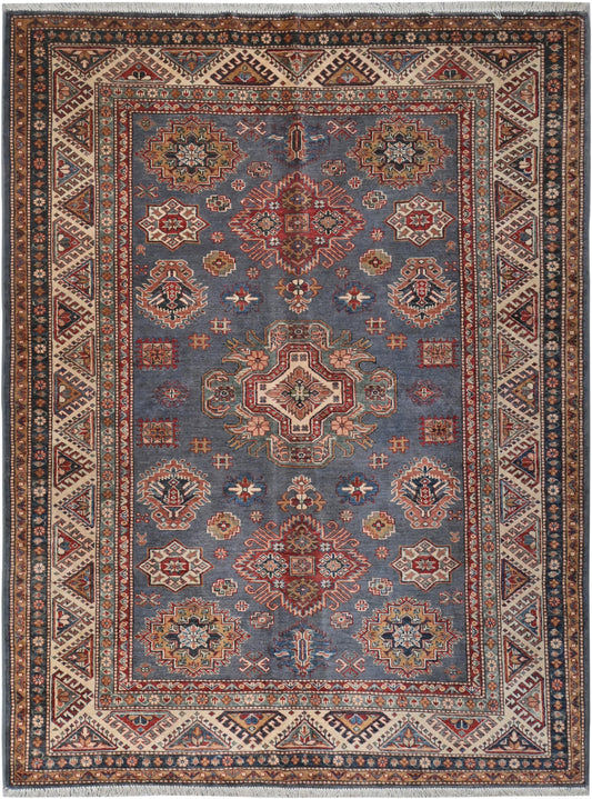 Afghan Kazak Rug (240 x 178cm)