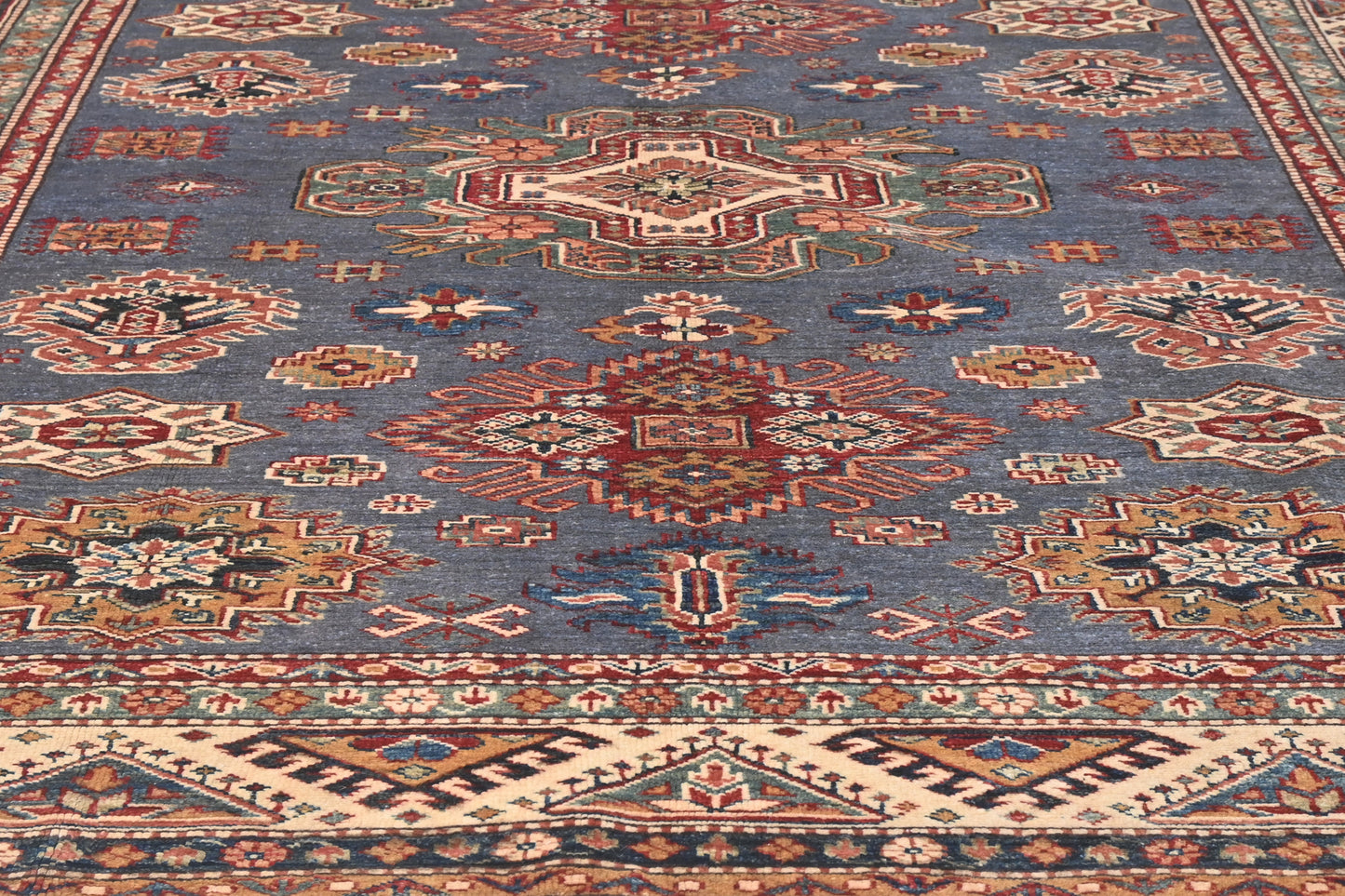 Afghan Kazak Rug (240 x 178cm)