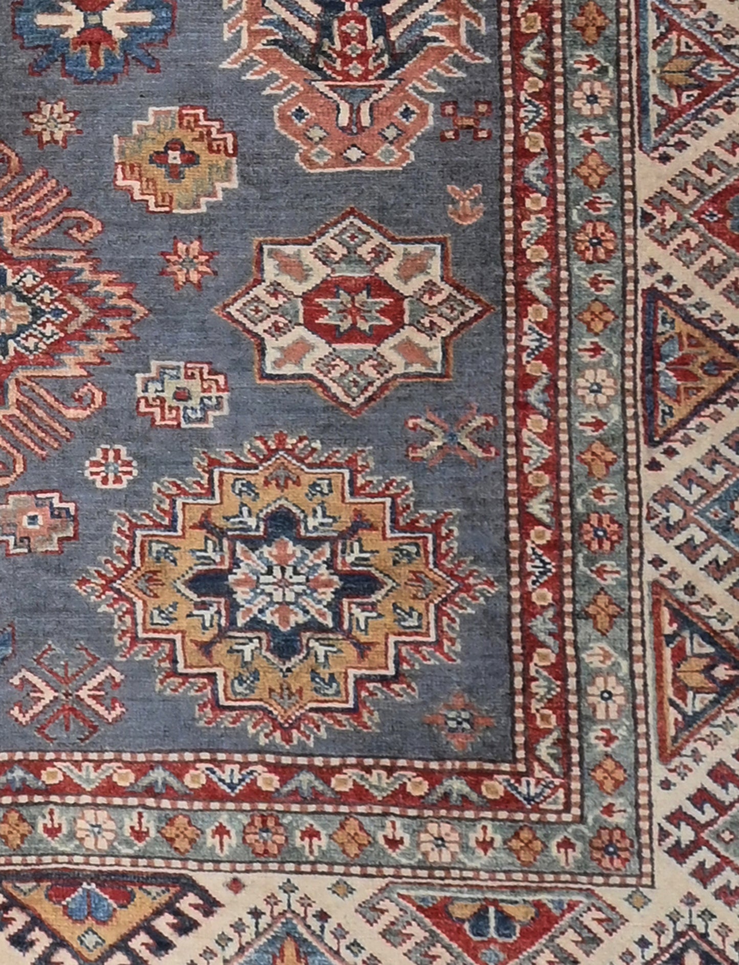 Afghan Kazak Rug (240 x 178cm)
