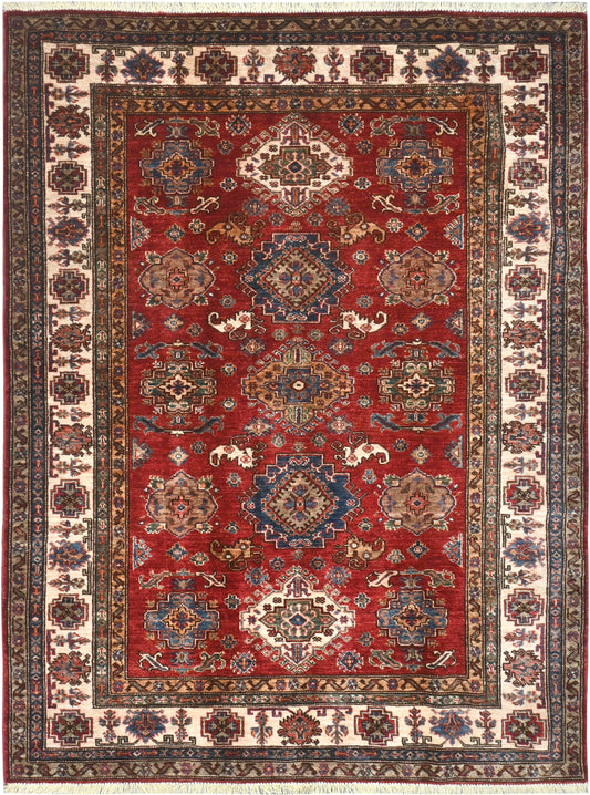 Afghan Kazak Rug (202 x 150cm)