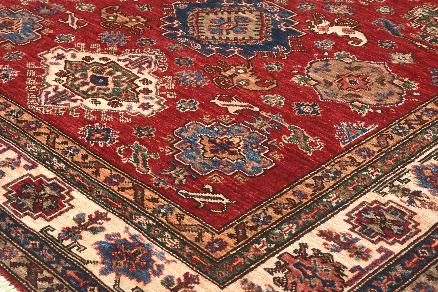 Afghan Kazak Rug (202 x 150cm)