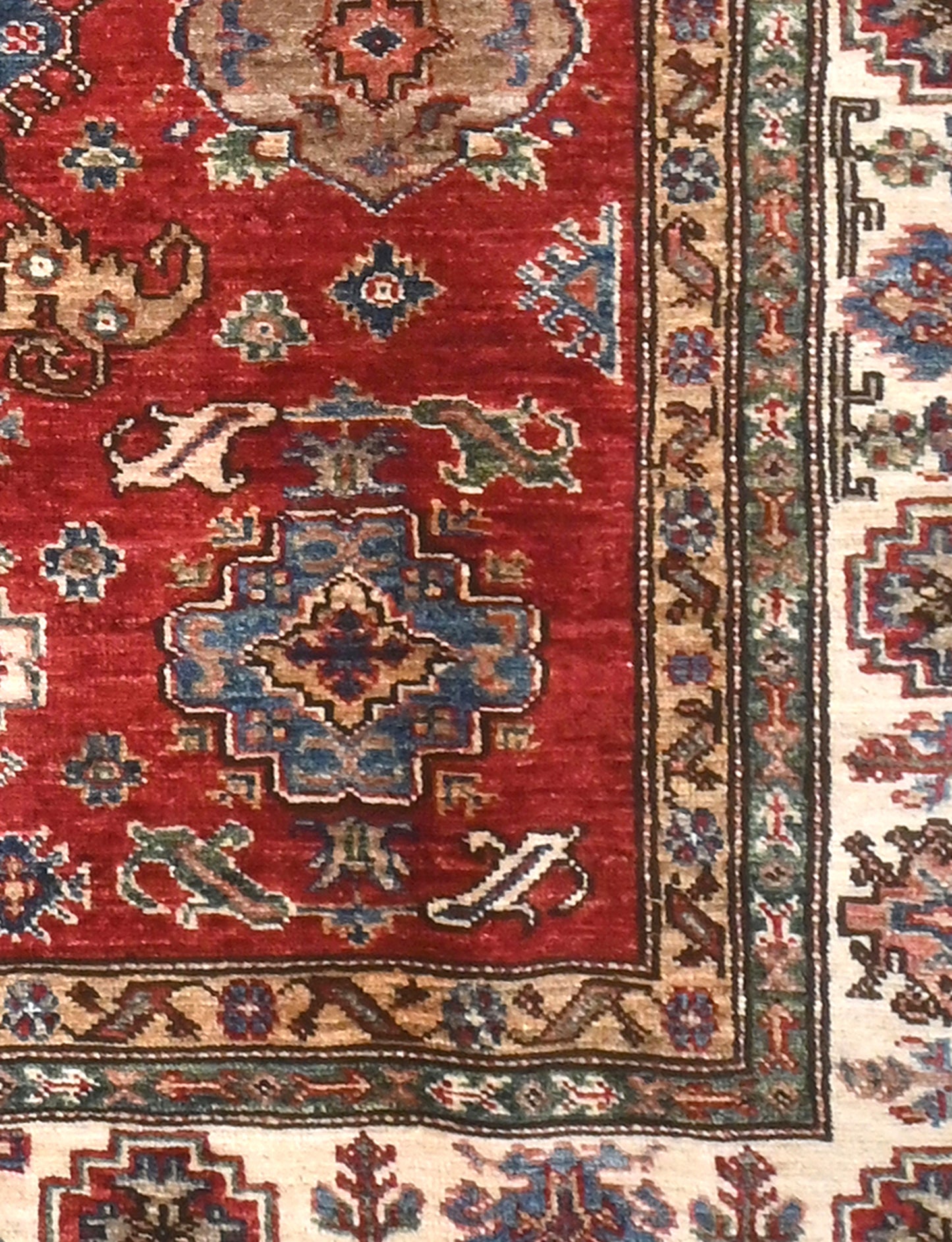 Afghan Kazak Rug (202 x 150cm)