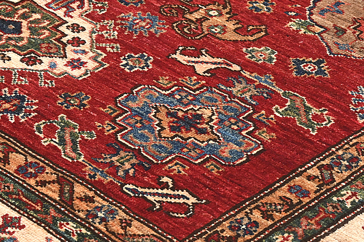 Afghan Kazak Rug (202 x 150cm)