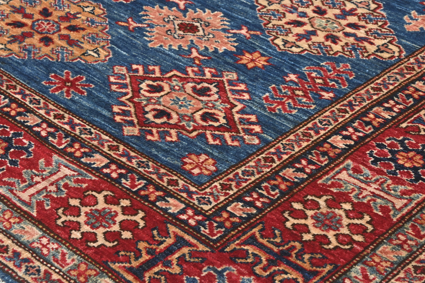 Afghan Kazak Rug (197 x 152cm)