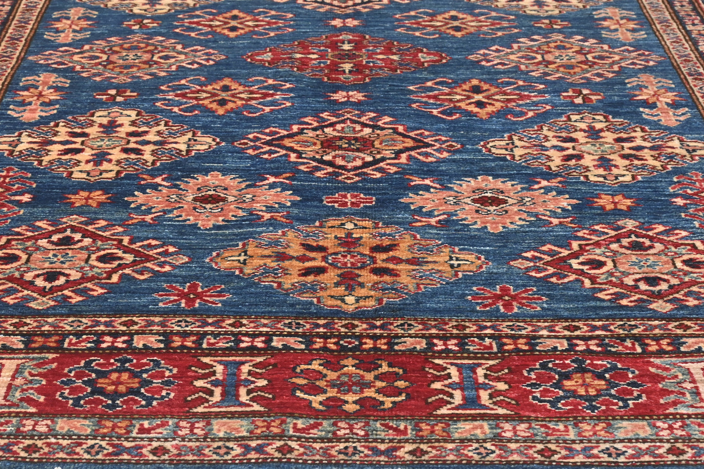 Afghan Kazak Rug (197 x 152cm)