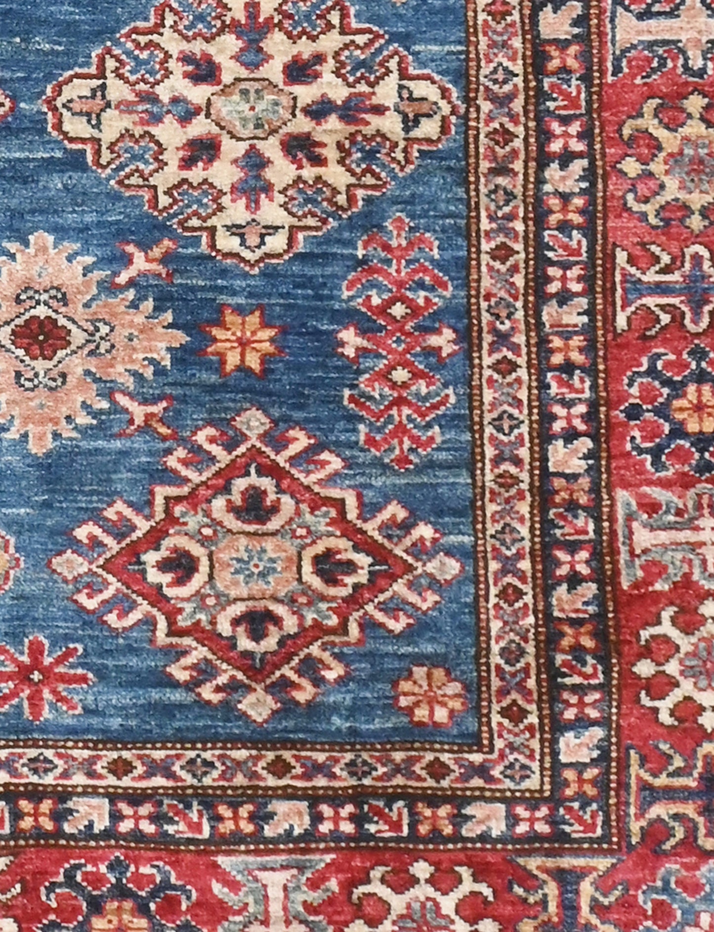 Afghan Kazak Rug (197 x 152cm)
