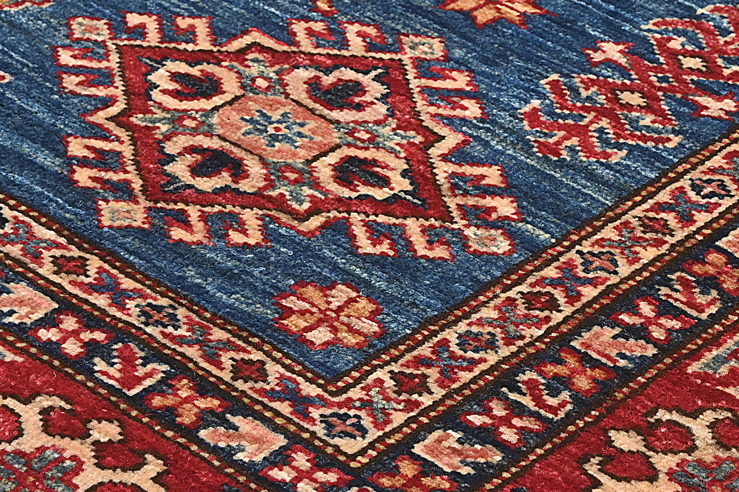 Afghan Kazak Rug (197 x 152cm)
