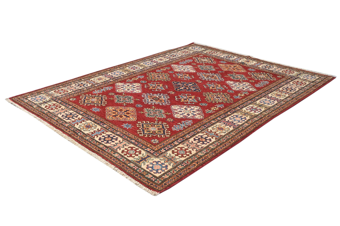Afghan Kazak Rug (199 x 151cm)