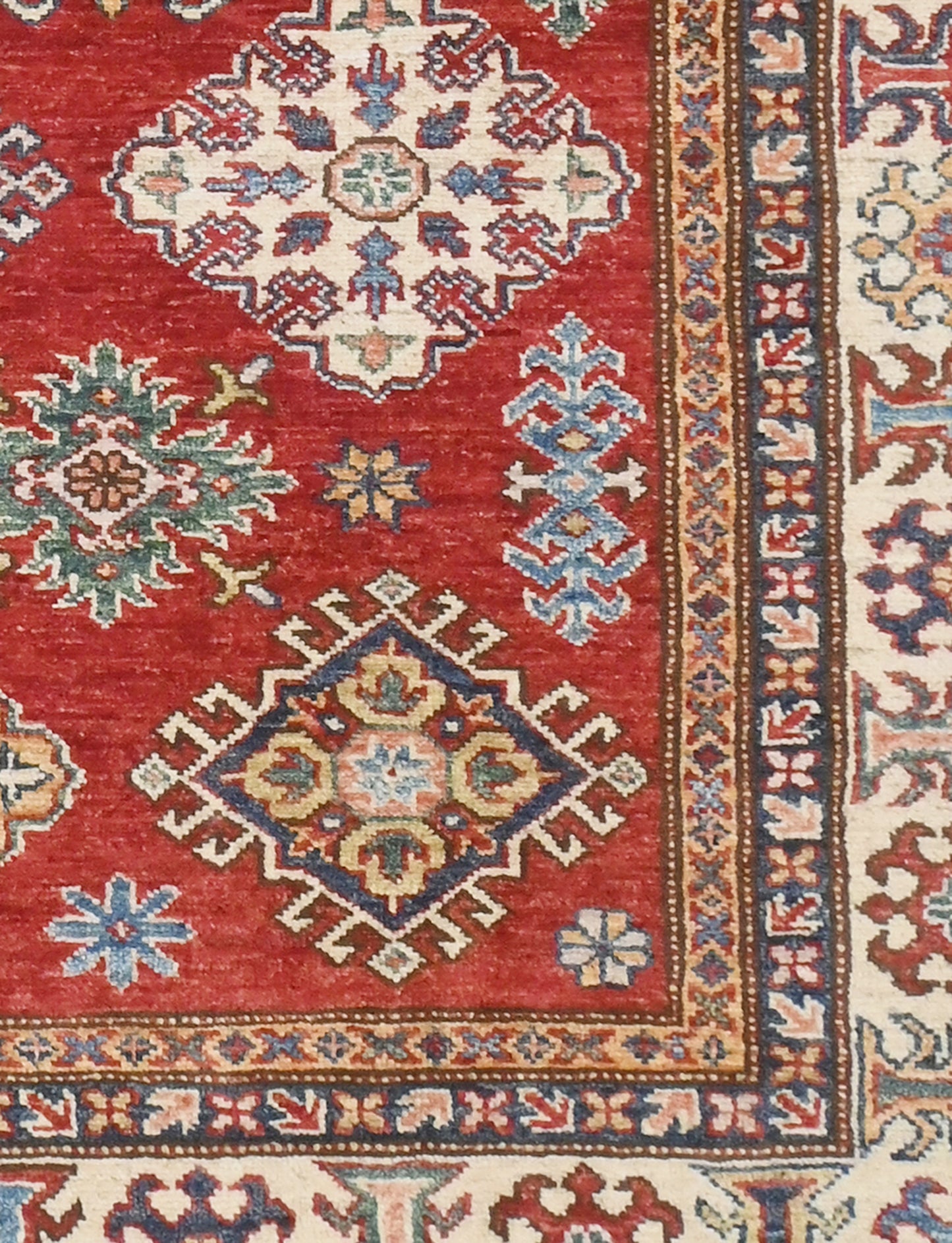 Afghan Kazak Rug (199 x 151cm)