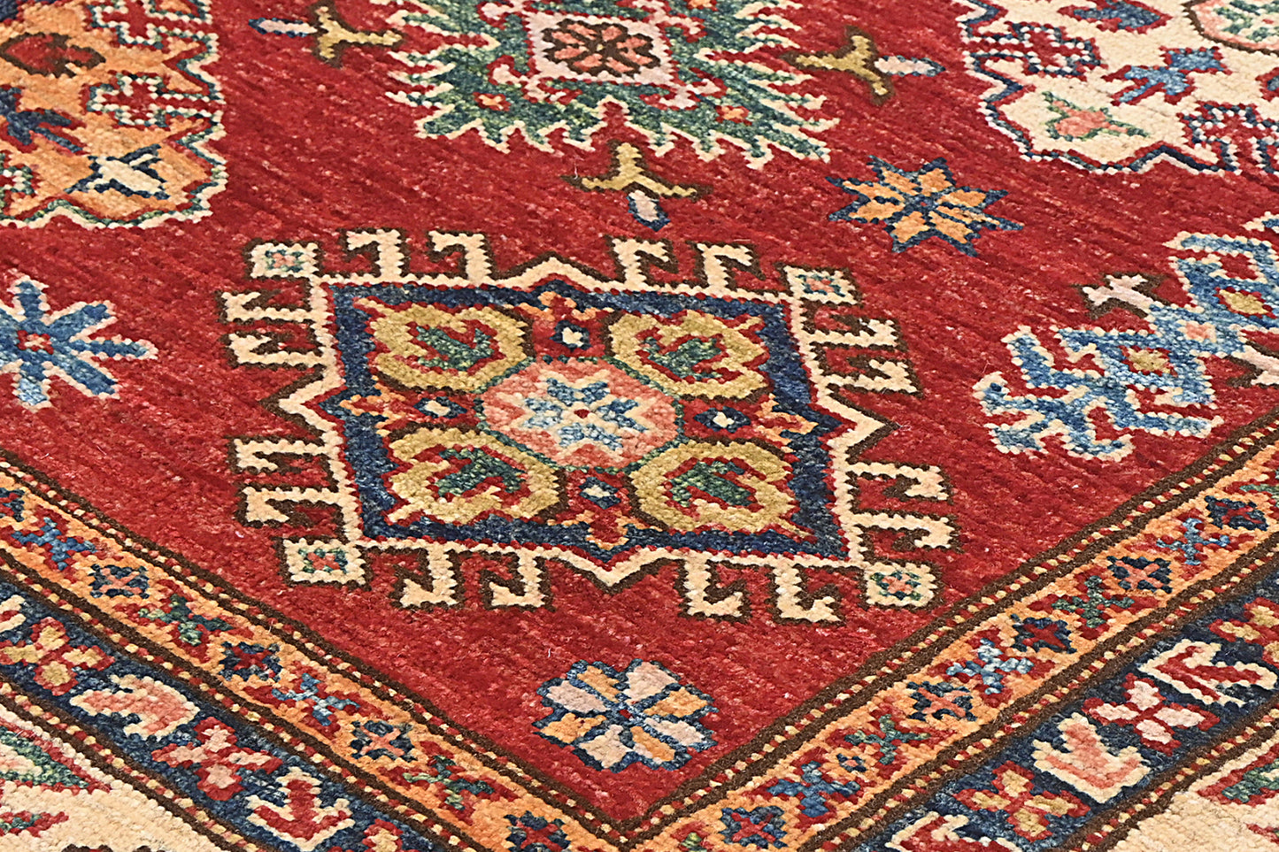 Afghan Kazak Rug (199 x 151cm)