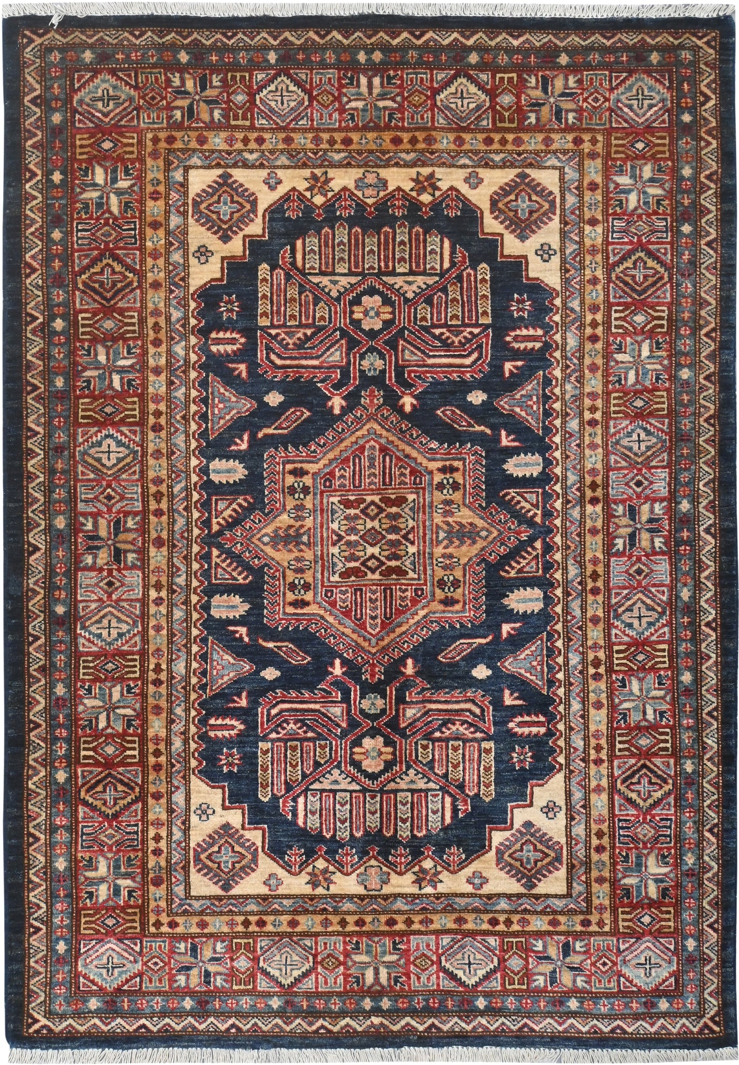Afghan Kazak Rug (180 x 125cm)