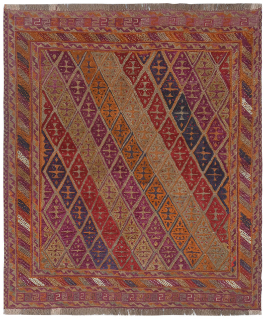 Afghan Meshwani Rug (185 x 154cm)