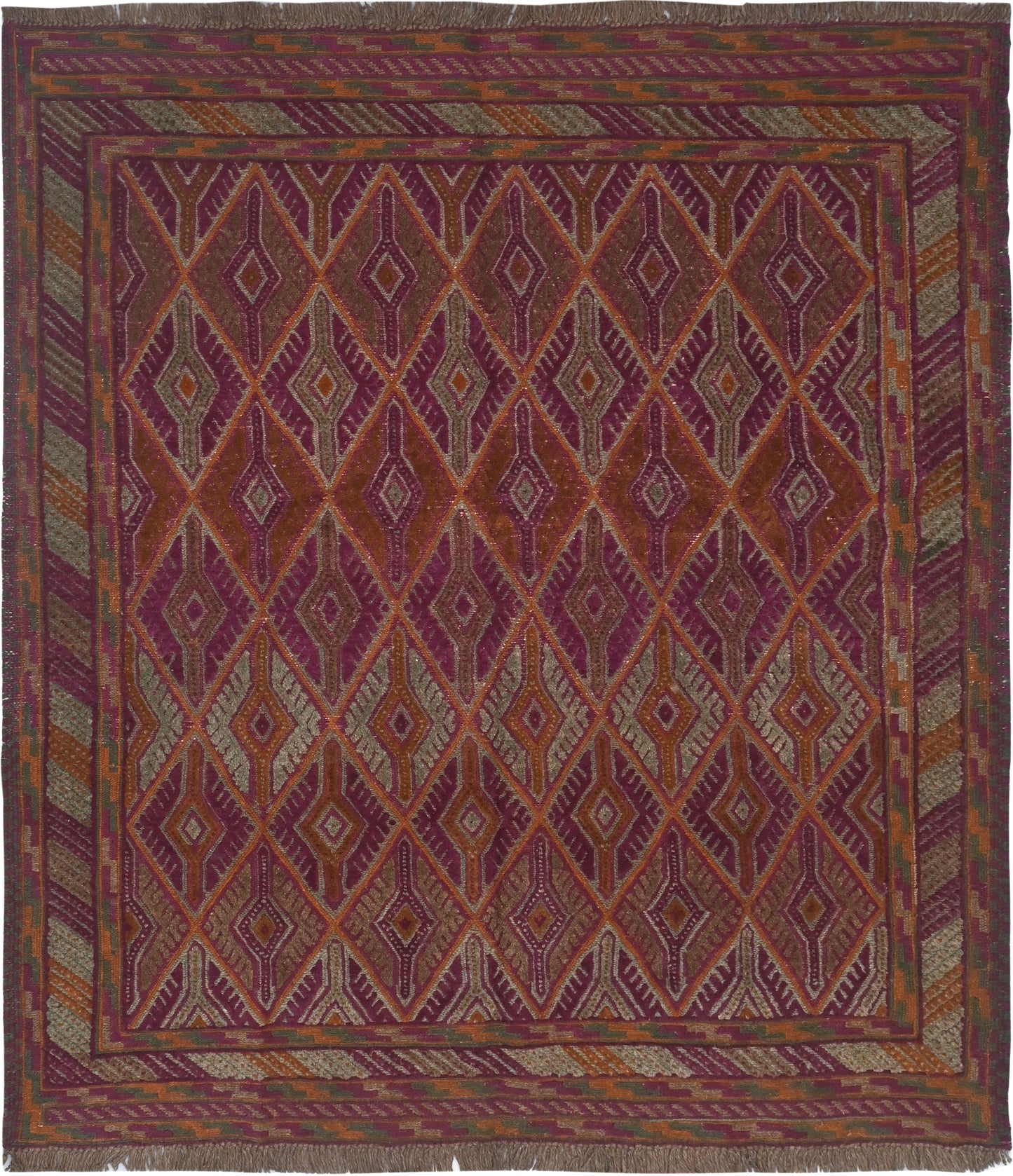 Afghan Meshwani Rug (180 x 155cm)