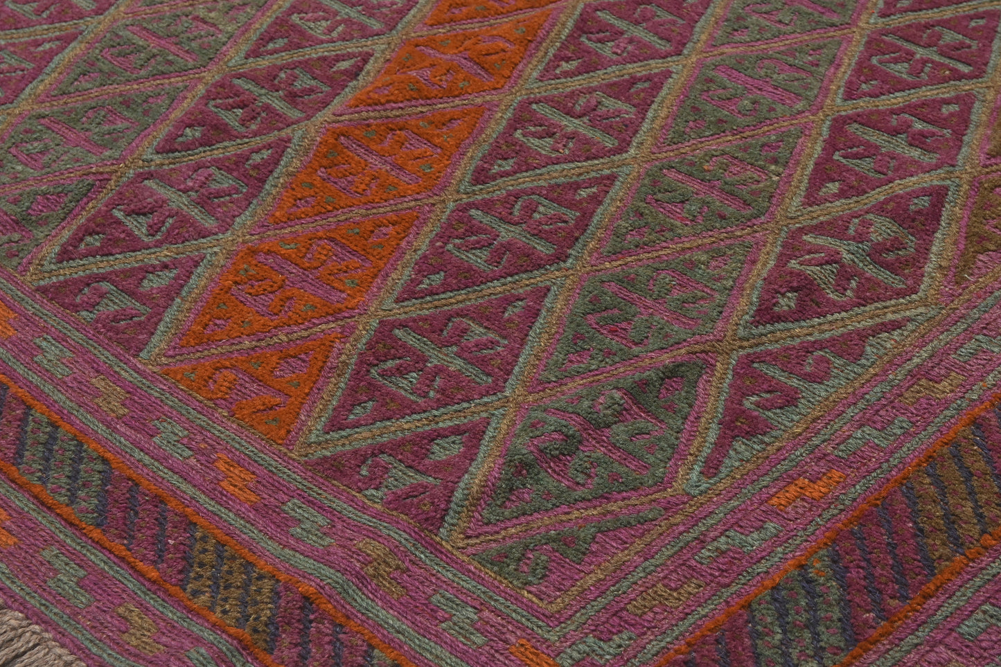 Afghan Meshwani Rug (188 x 154cm)