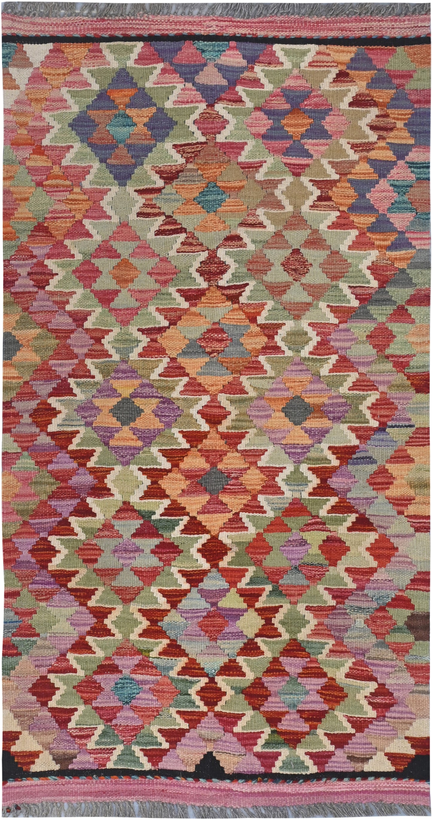 Afghan Kilim Rug (140 x 74cm)