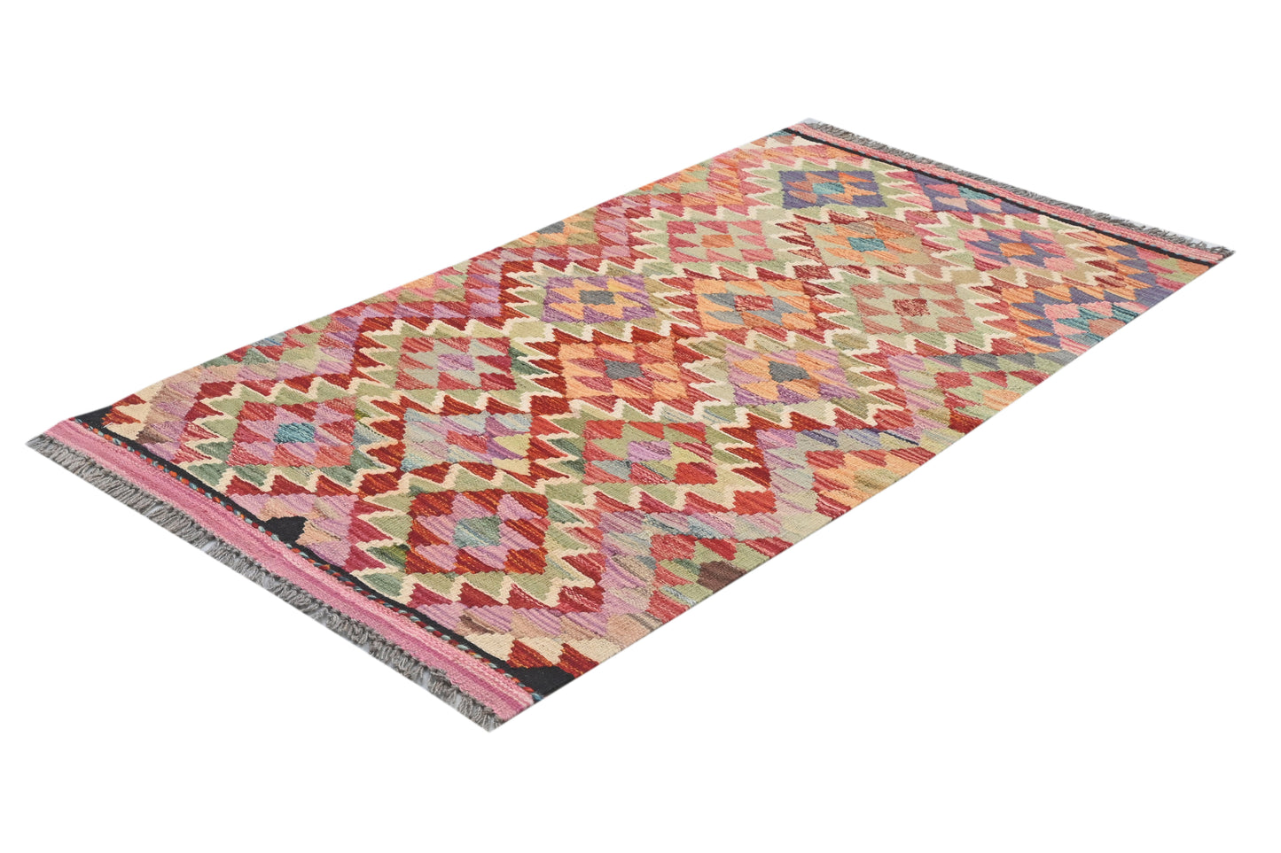 Afghan Kilim Rug (140 x 74cm)