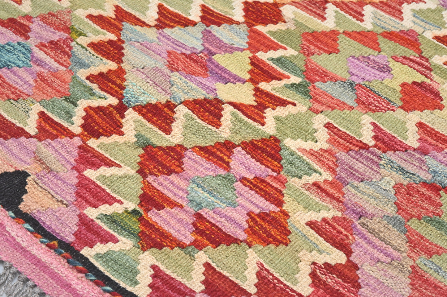 Afghan Kilim Rug (140 x 74cm)