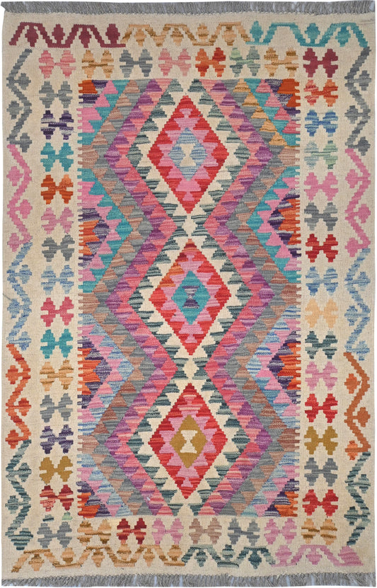 Afghan Kilim Rug (150 x 103cm)