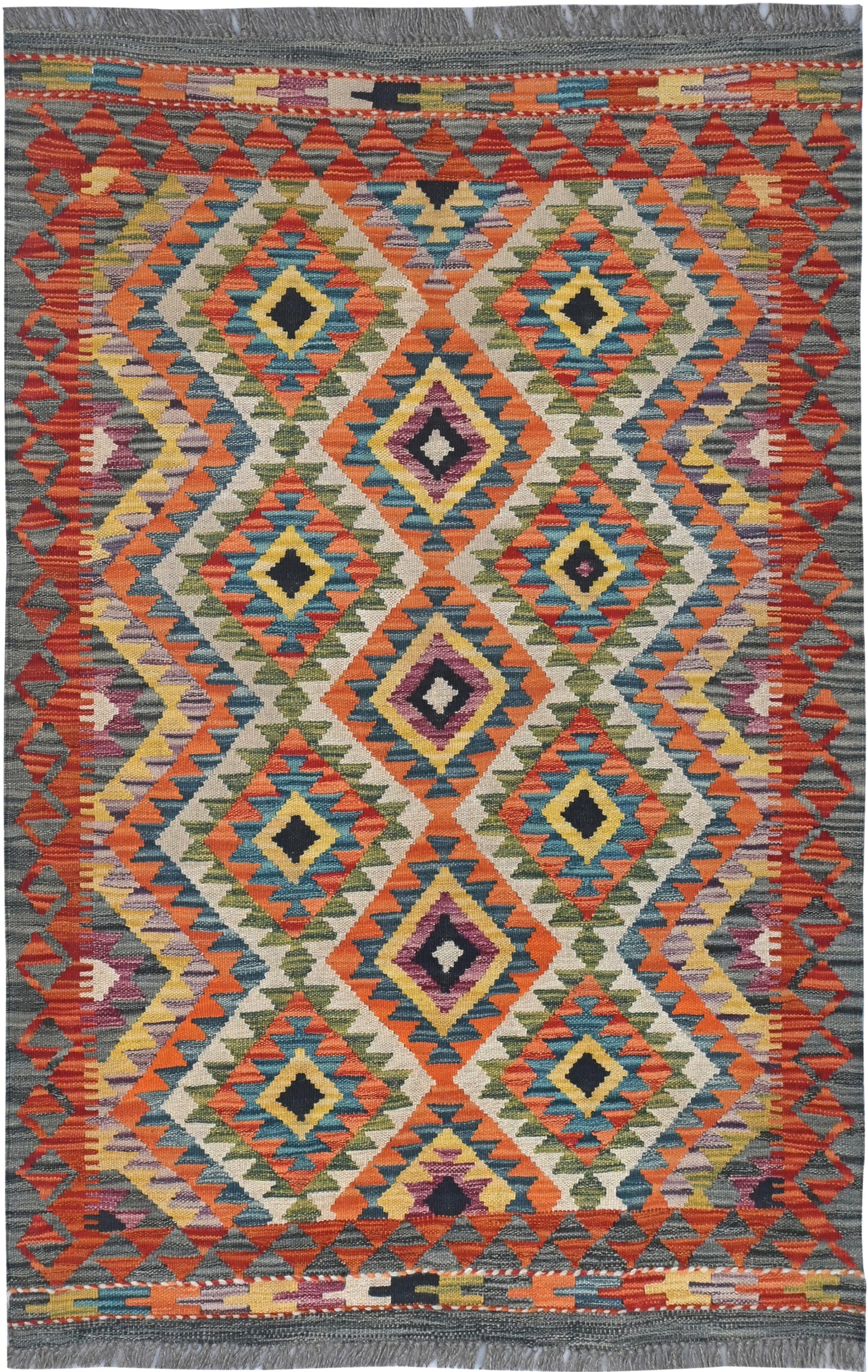Afghan Kilim Rug (155 x 105cm)