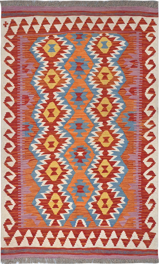 Afghan Kilim Rug (154 x 101cm)