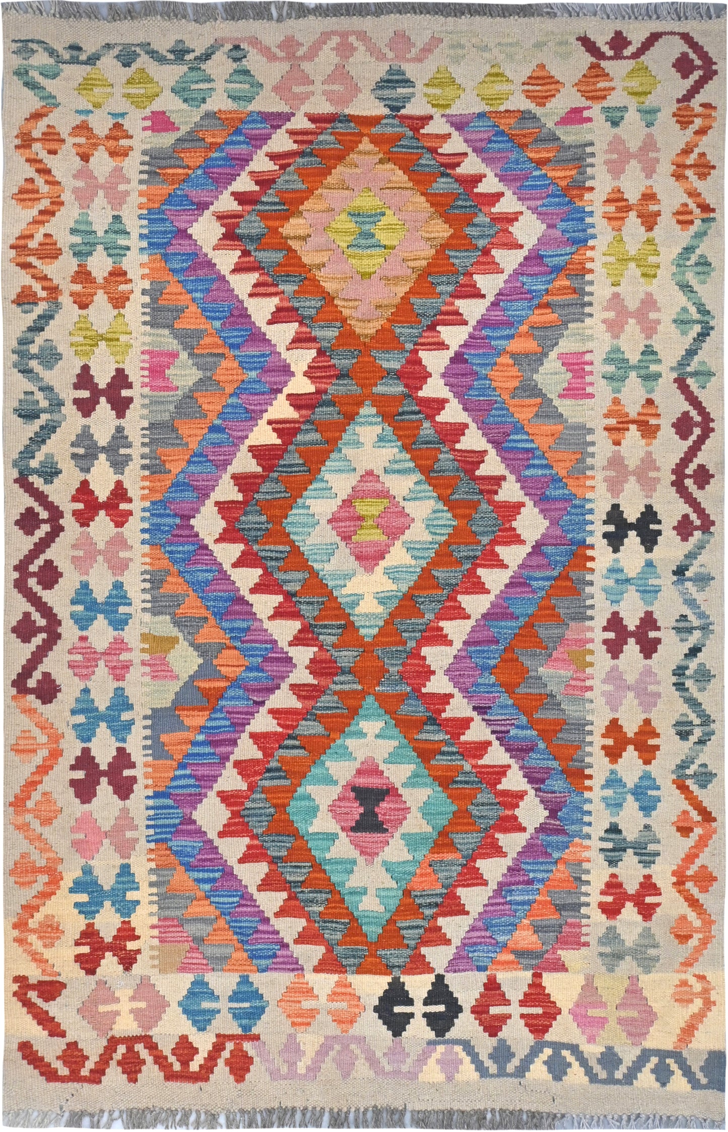 Afghan Kilim Rug (151 x 103cm)