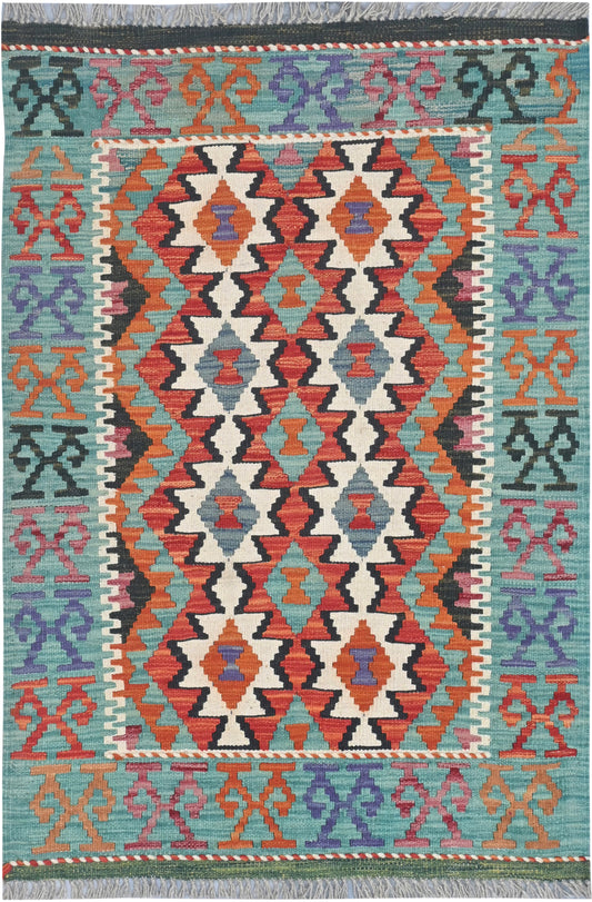 Afghan Kilim Rug (120 x 83cm)