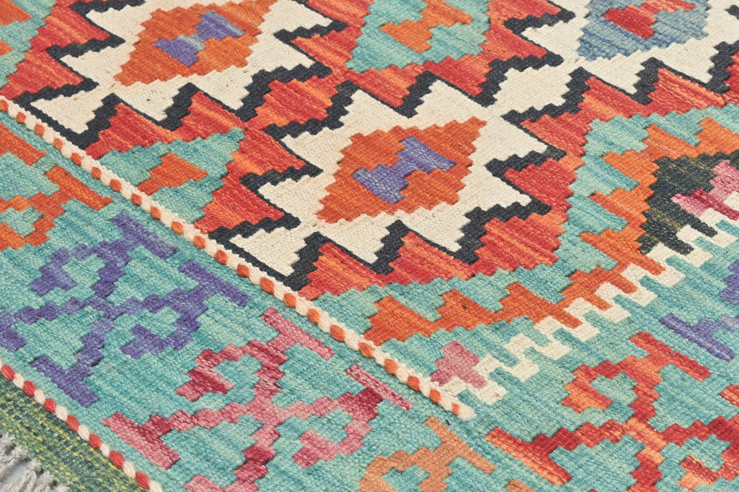 Afghan Kilim Rug (120 x 83cm)