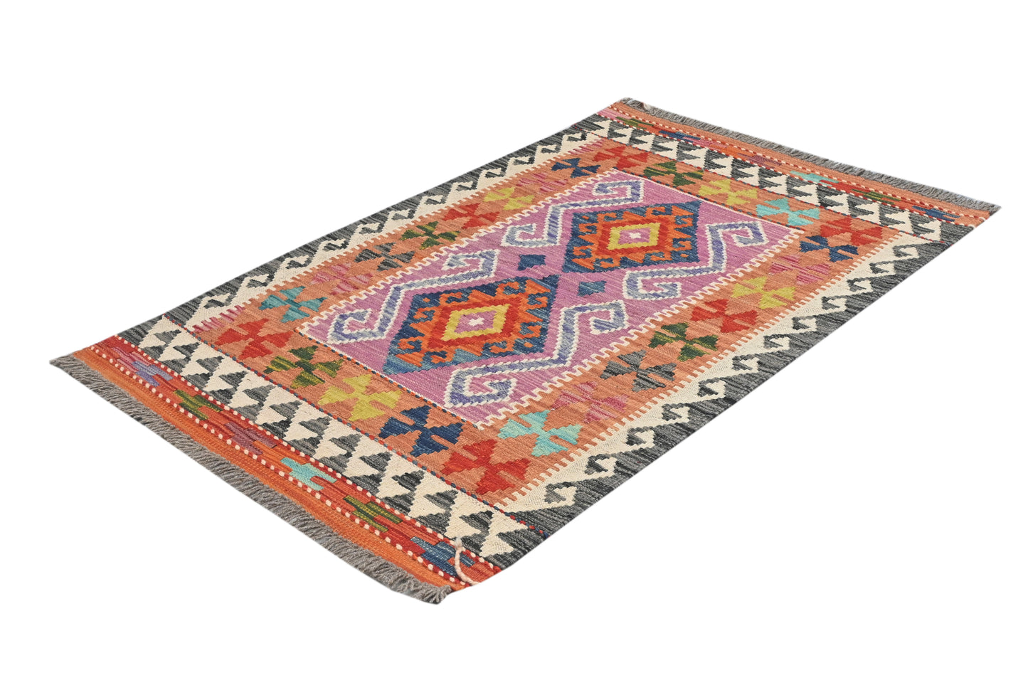 Afghan Kilim Rug (120 x 80cm)