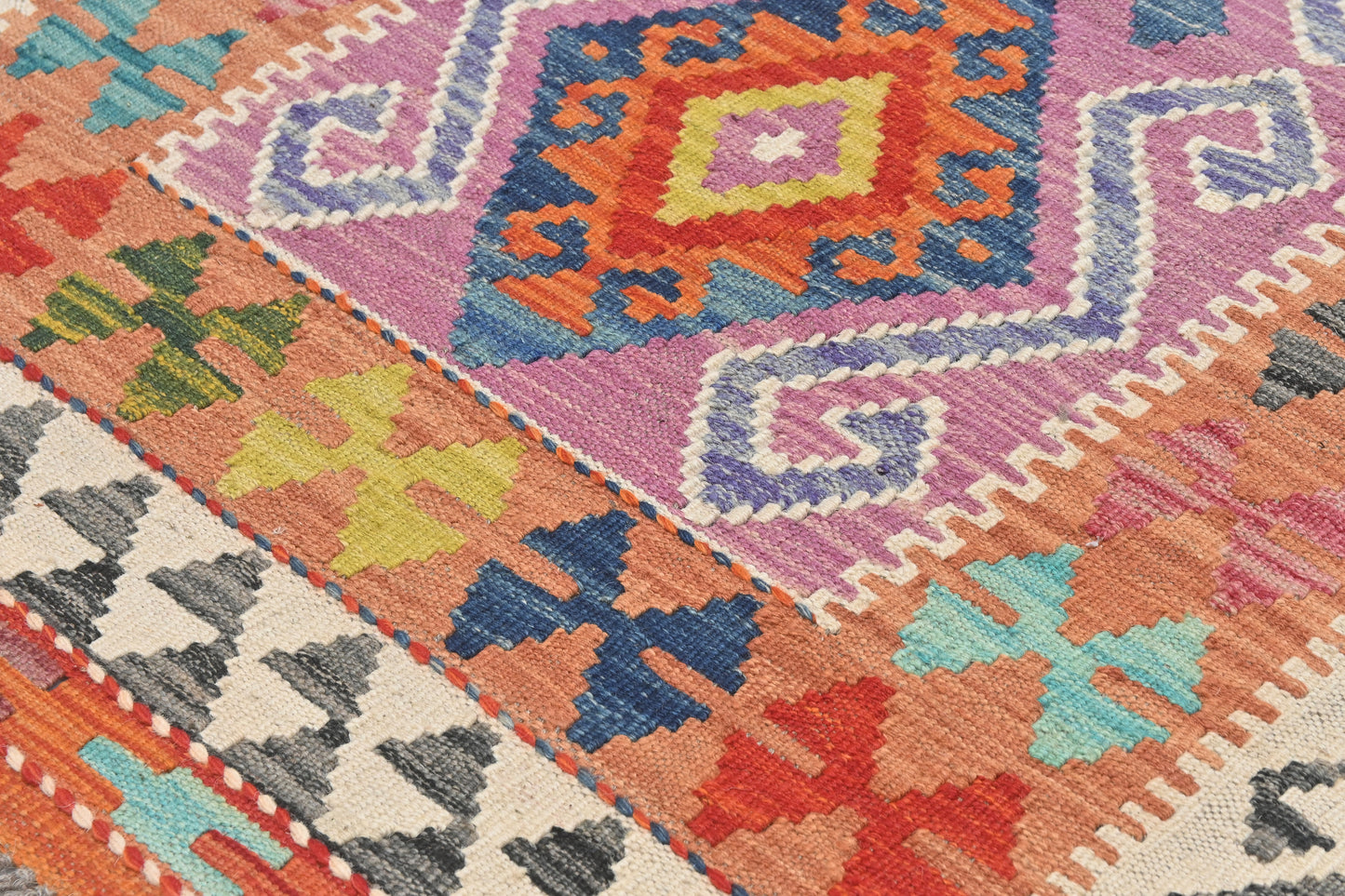 Afghan Kilim Rug (120 x 80cm)