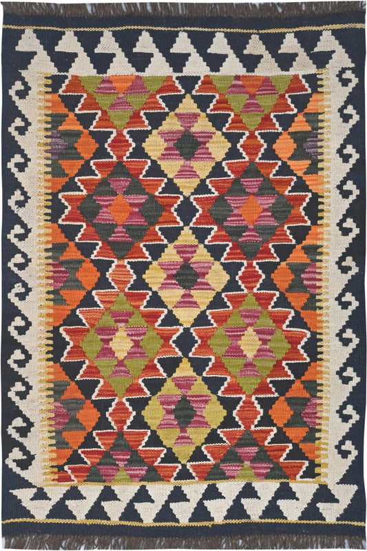 Afghan Kilim Rug (118 x 82cm)