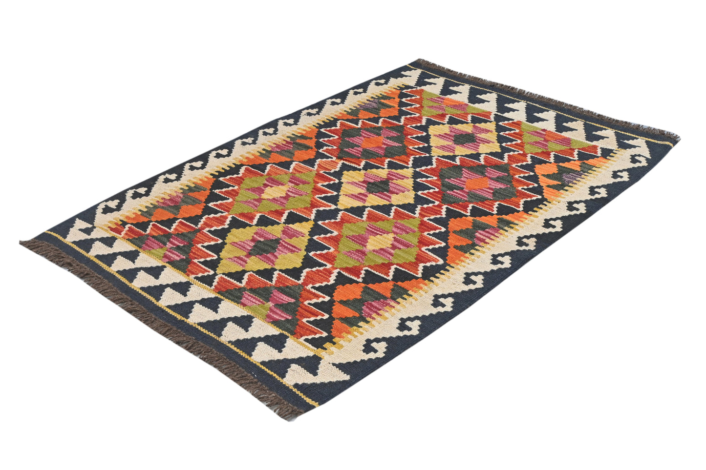 Afghan Kilim Rug (118 x 82cm)