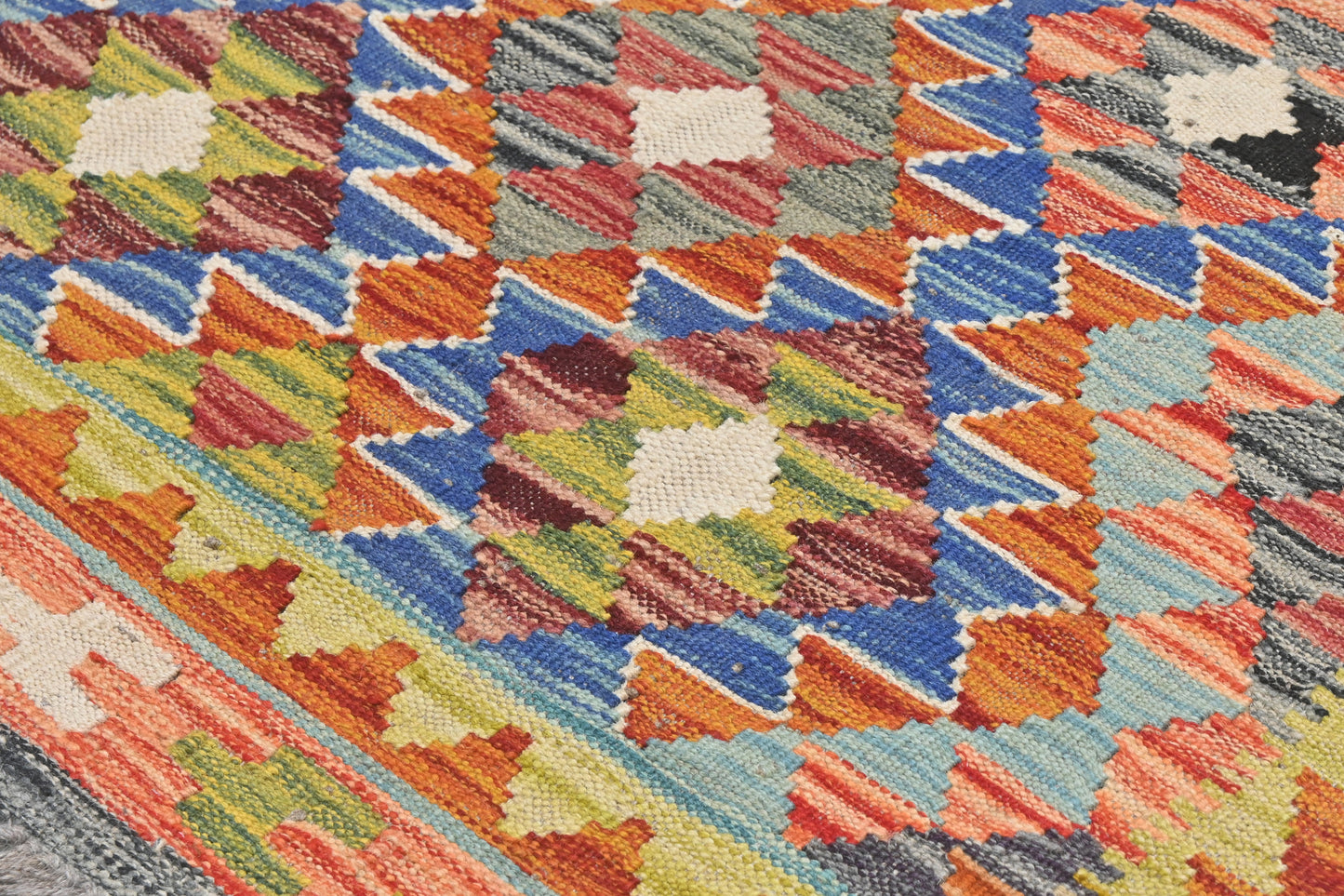 Afghan Kilim Rug (118 x 77cm)