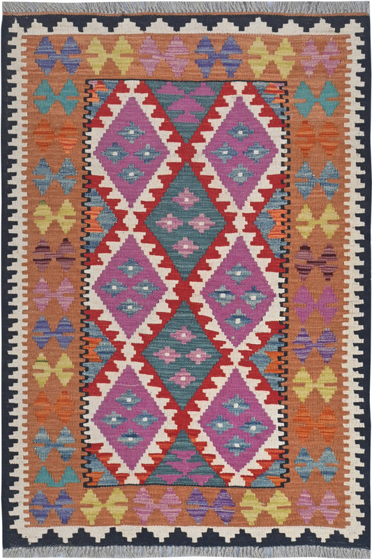 Afghan Kilim Rug (132 x 87cm)
