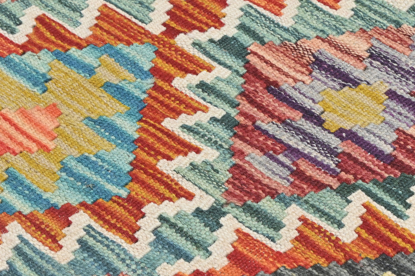 Afghan Kilim Rug (115 x 78cm)