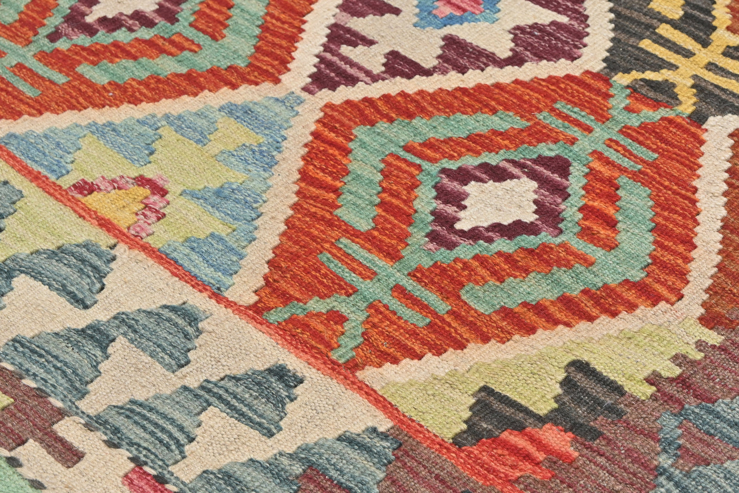 Afghan Kilim Rug (123 x 84cm)