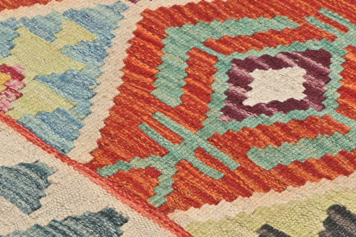Afghan Kilim Rug (123 x 84cm)
