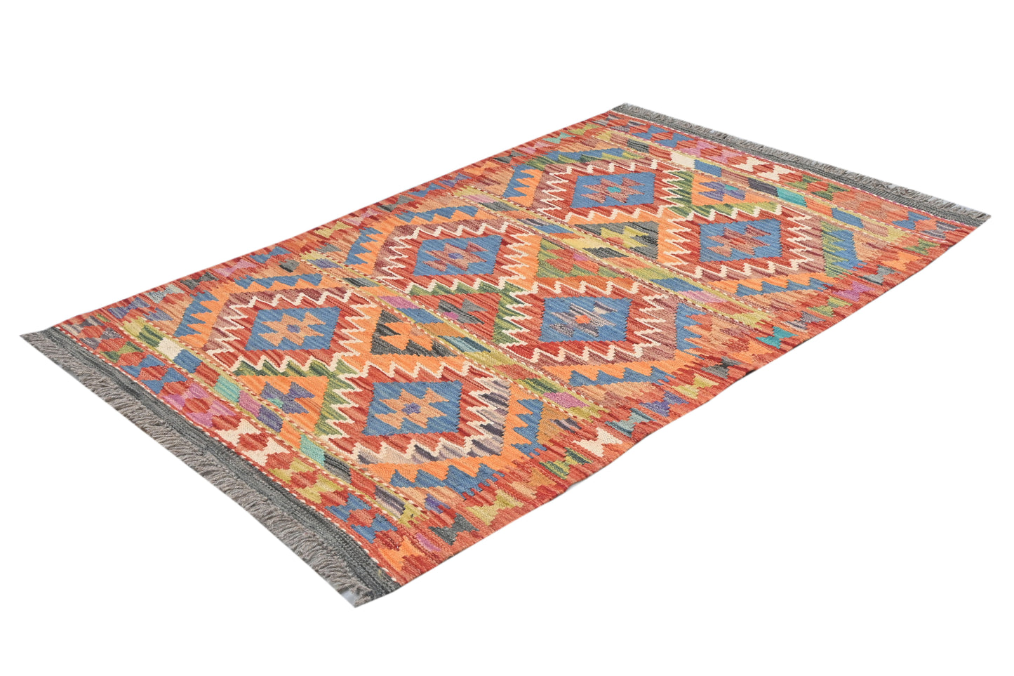 Afghan Kilim Rug (127 x 81cm)