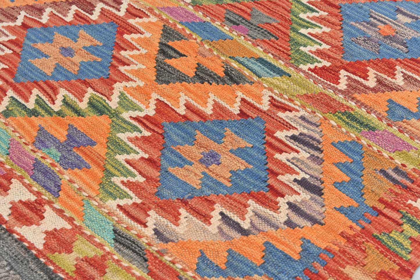 Afghan Kilim Rug (127 x 81cm)