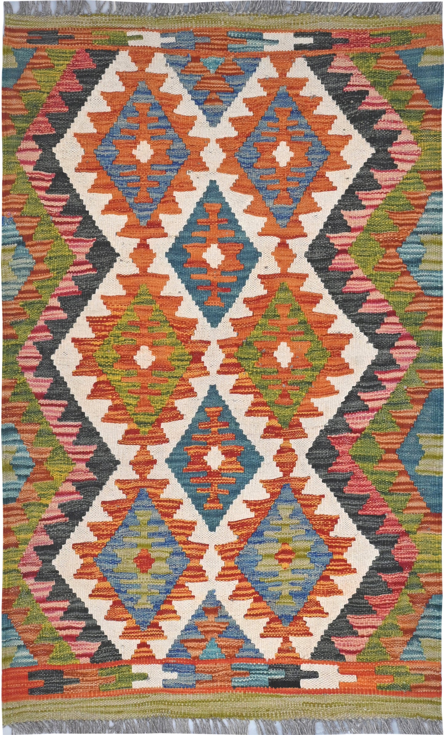 Afghan Kilim Rug (125 x 77cm)
