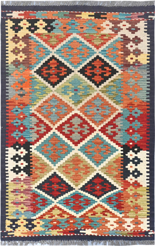 Kilim Rug 124 x 83cm